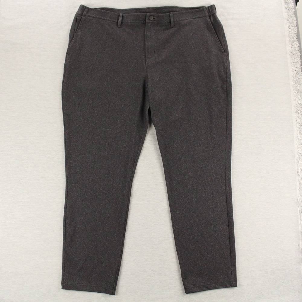 Public Rec Pants Mens Size 44x32 Charcoal Heather Nylon Polyester Spandex